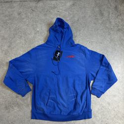 Blue HELLSTAR Hoodie Large 