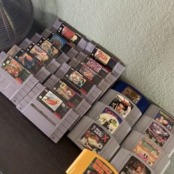 N64 & Super Nintendo Game Bundle