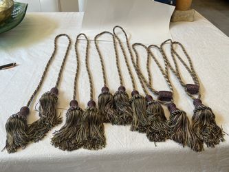 Decorative Tassels - Curtain Tie Backs