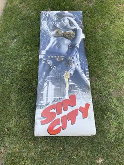 Sin City poster - good condition - 60" x 21"