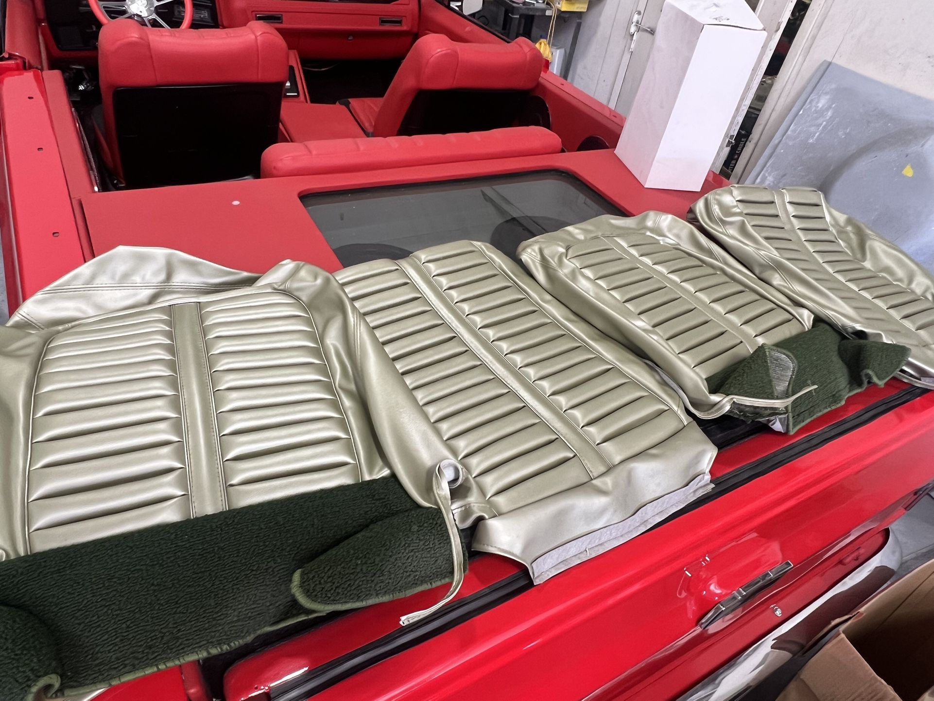 Ford Fairlane Seat Covers Upholstery 
