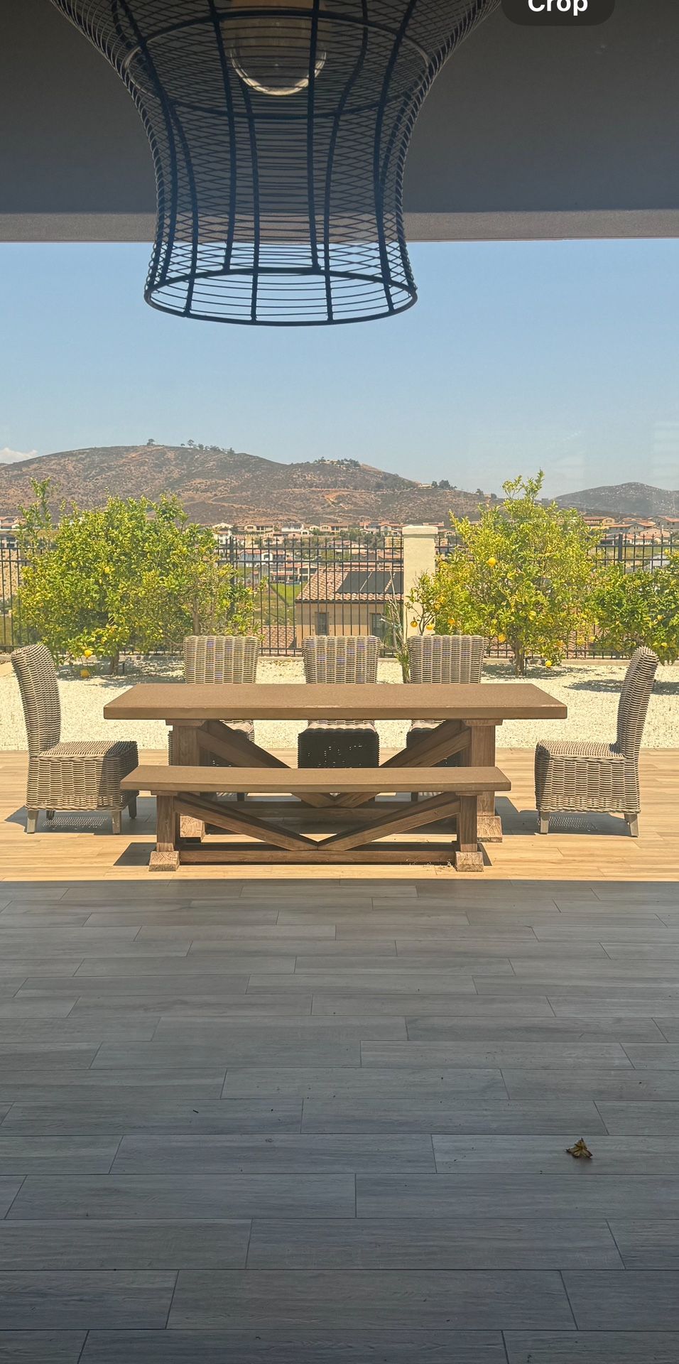 Arhaus Outdoor Dining Table