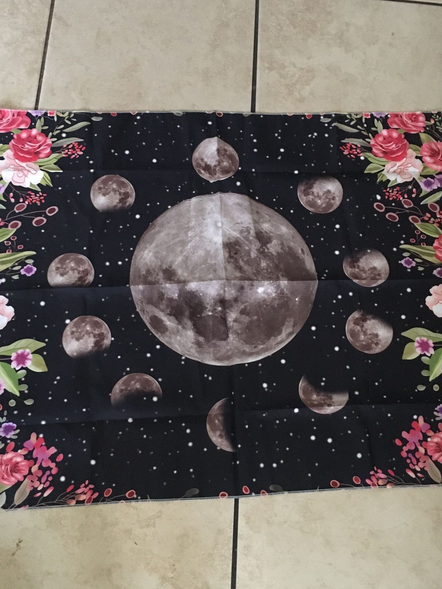 Flower Moon Tapestry