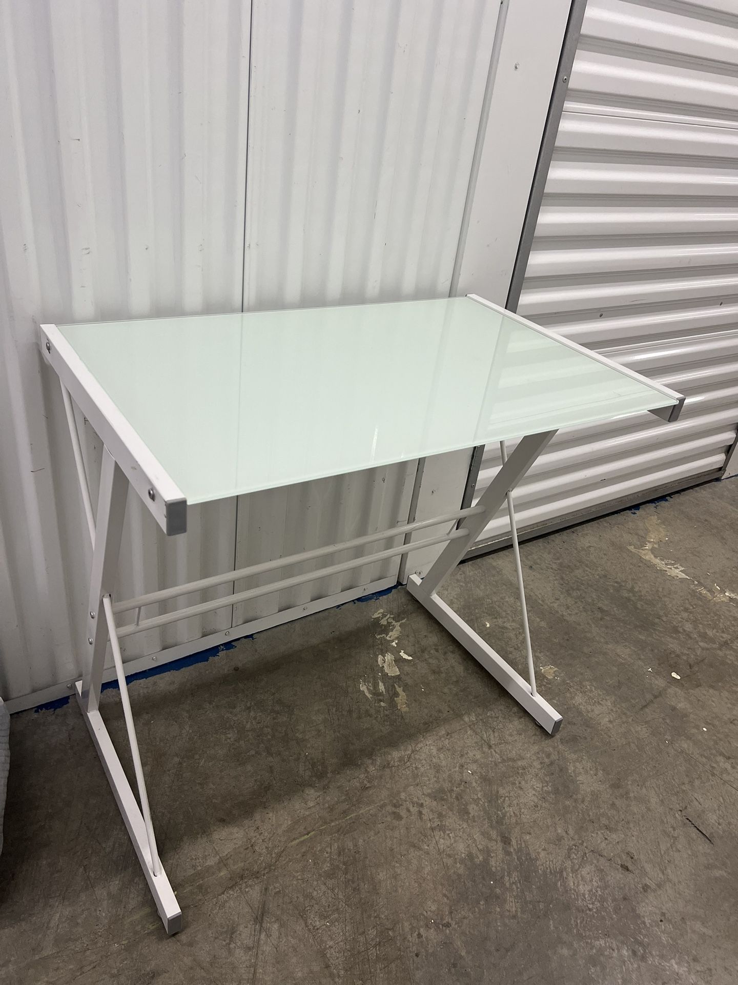 Glass Desk
