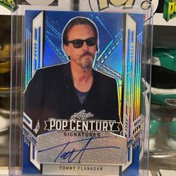 Tommy Flanagan Blue Auto Card