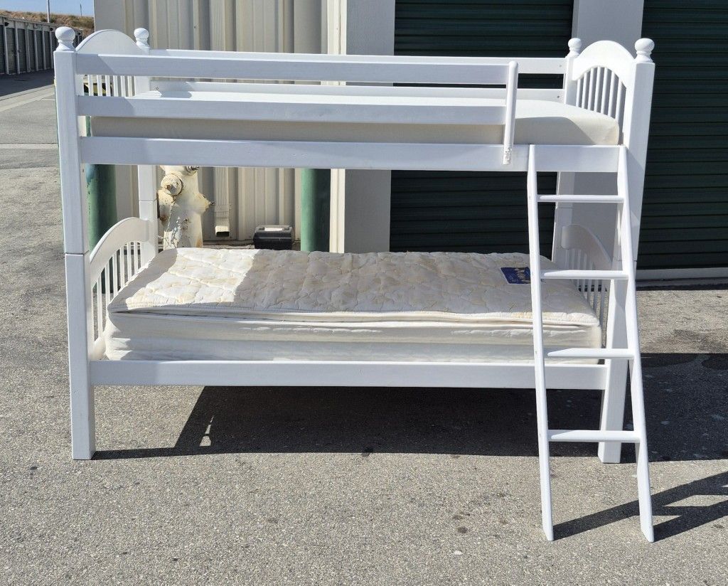WOODEN BUNK BEDS