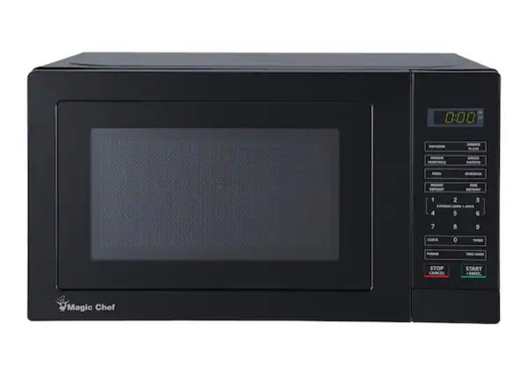 Magic Chef
17.3 in. W, 0.7 cu. ft. Countertop Microwave in Black with 700-Watt Cooking Power