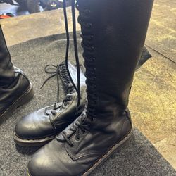 2 Pair Doc Martin Boots Sz 9  BOTH FOR $80