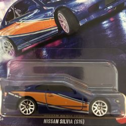 Hot Wheels Silver F&F Nissan Silvia S15 Mona Lisa
