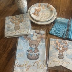 Baby Shower Decorations and Tableware 