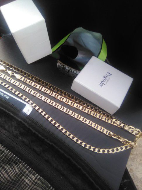 Gucci And Figaro Links 14k