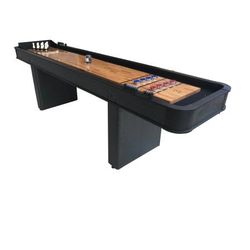 9ft Triumph Glide & Roll 2-in-1 Shuffleboard and Bowling Table
