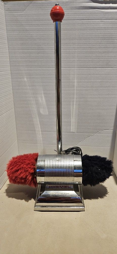 Vintage Dremel Model 796 Electric Shoe Shine Buffer Machine Polisher USA Works