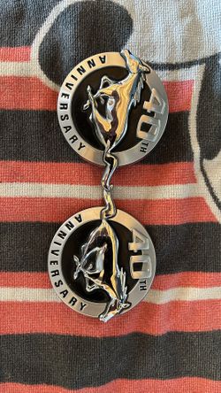 40th Anniversary Mustang Fender Emblems