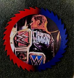 The Man Becky Lynch Wrestling Decorative Saw Blade Wall Decor