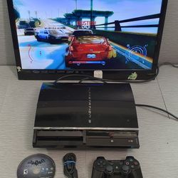 Sony PlayStation 3 PS3  Backwards Compatible CECHA01 60 GB For Repair Parts READ