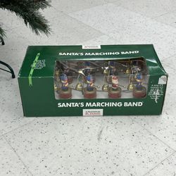 Like New Vintage Mr. Christmas Santa's Marching Band Musical Bells 35 Carols 1991