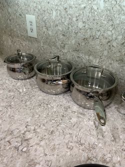 Premium 9-Pc Belgique Classique Stainless Steel Set - Induction Safe!