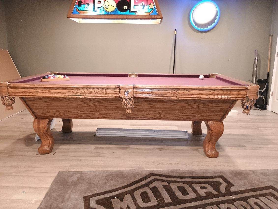 8ft World Of Leisure Billiards Table