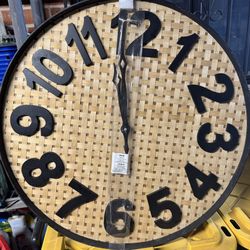 Hobby Lobby Rattan Clock