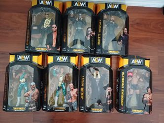 AEW wrestling figures collection series 16 new