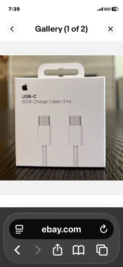 Apple 60W USB-C Charge Cable