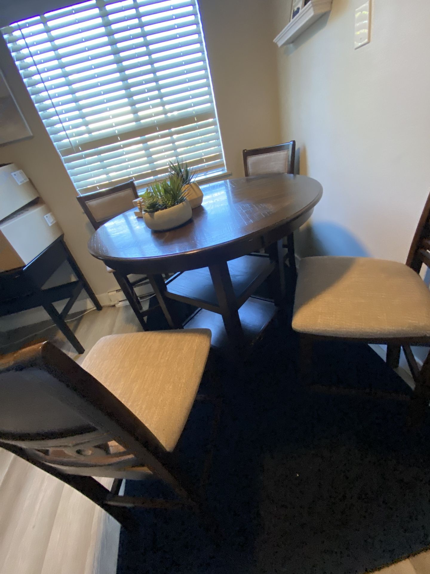 Dining Table With 4 Chairs
