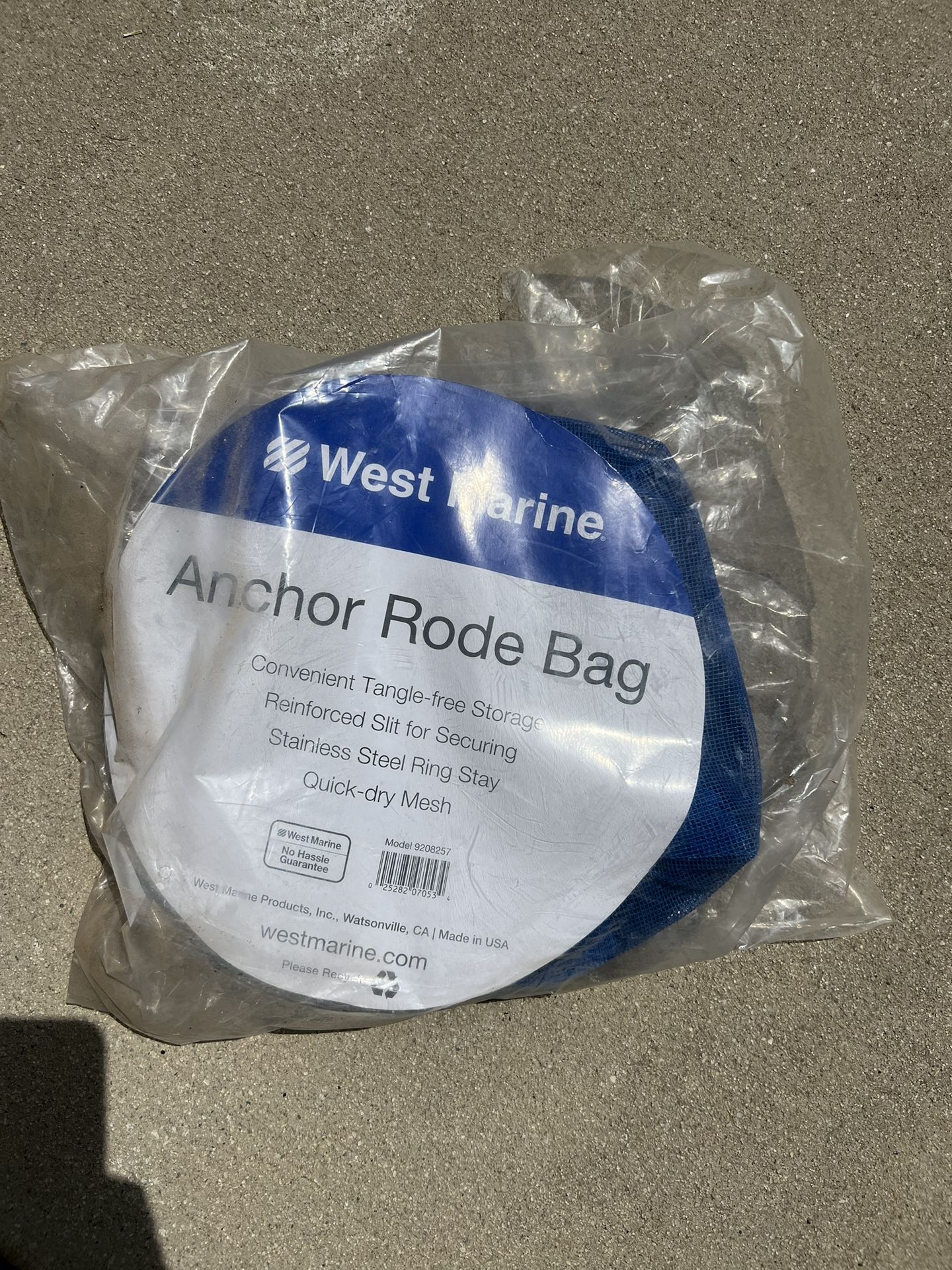 West Marine Anchor Rode Bag