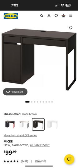 Ikea Micke Desk