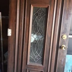 2! Doors Walnut 79x36  Sold Walnut In Good Shape