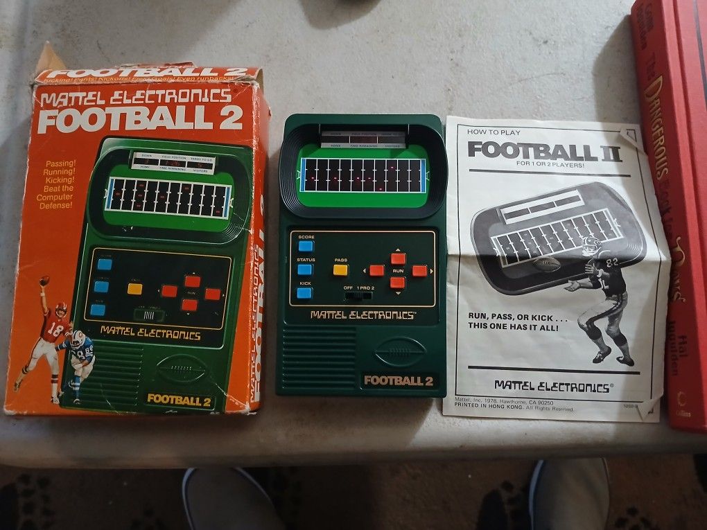 1978 Mattel Football 2