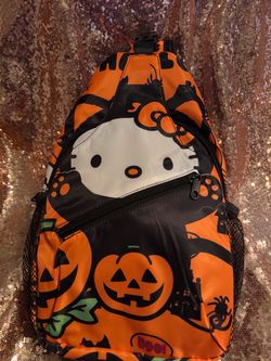 Halloween Hello kitty sling bkpk $10 cash/pickup only no holds
