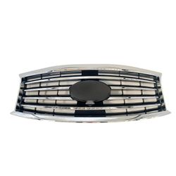  Front Bumper Upper Grille W/ Pre-Crash W/ Chrome For Infiniti Jx35 2013 2014 2015