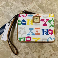 Dooney & Bourke Multicolored Wristlet