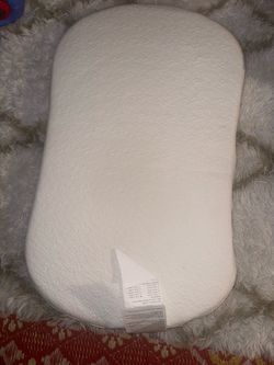 Baby Bassinet Mattress White Oval