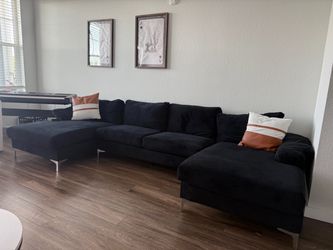 Black couch