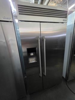 42" GE MONOGRAM BUILT IN STAINLESS STEEL REFRIGERATOR