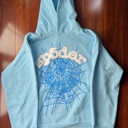 blue spider hoodie