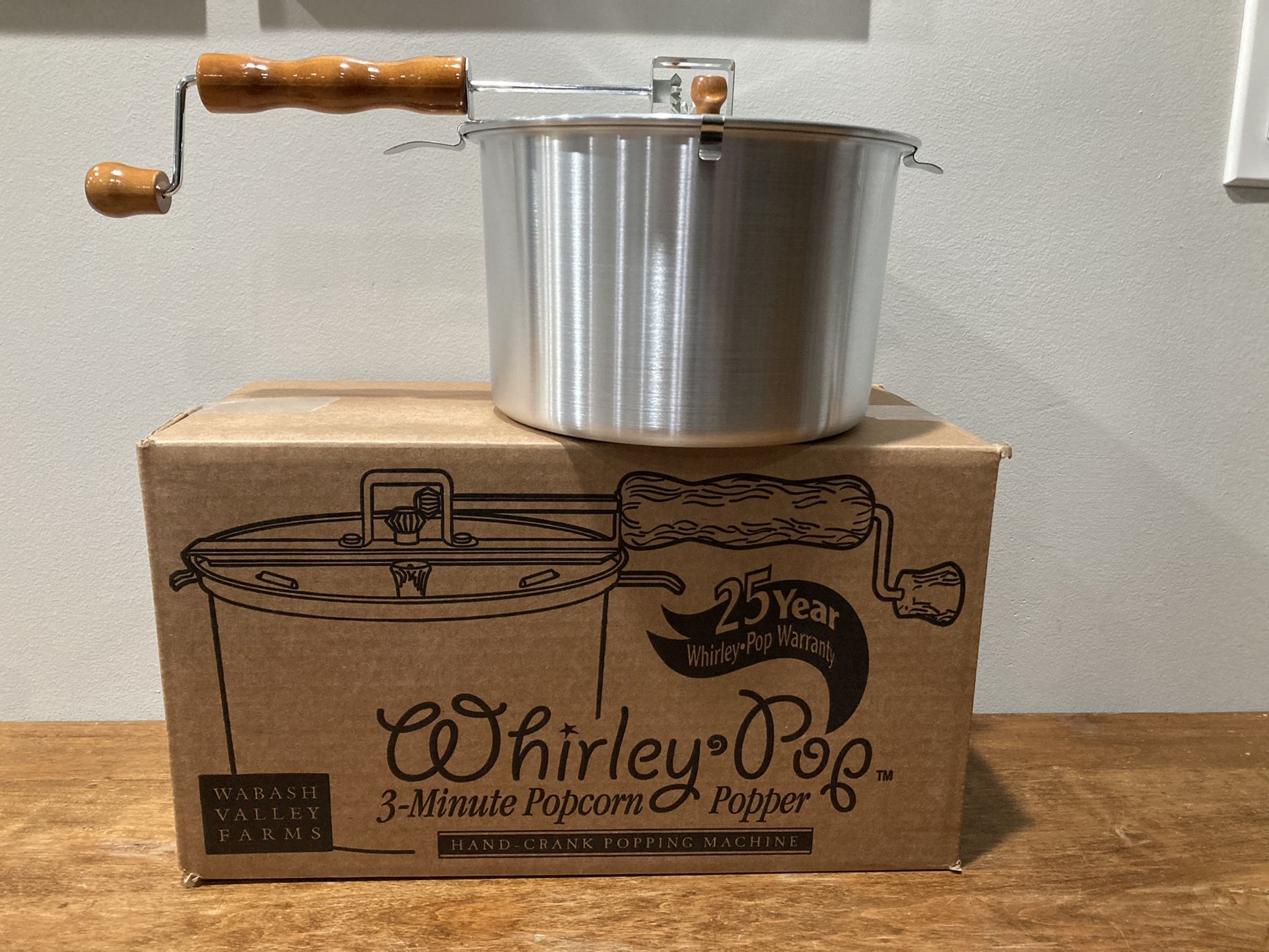 Whirley Pop Popcorn Popper