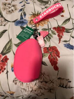 Starbucks Pouch Wristlet Keychain