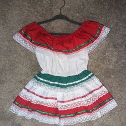 Traditional Mexicana Dress For Infant/Toddler