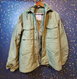 SUPREME Streetwear New York Gonz Virgin Mary M-51 Olive Jacket Military Coat