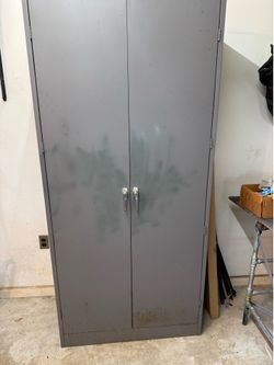 Dayton heavy duty shelves cabinet 70" x 30" x 16"