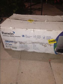 Natural Gas Tank Less Water Heater