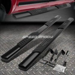 Dodge RAM 2019-2024 Crew CAB Black Oval Side Step 