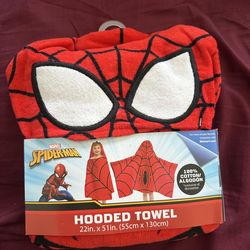Toddler kids towels spiderman shark