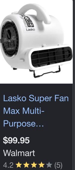 LASKO SUPER FAN MAX MULTI PURPOSE 80$ OBO