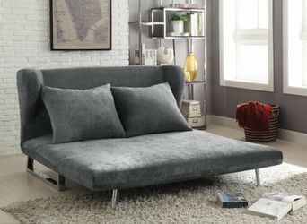 New grey sofa sleeper