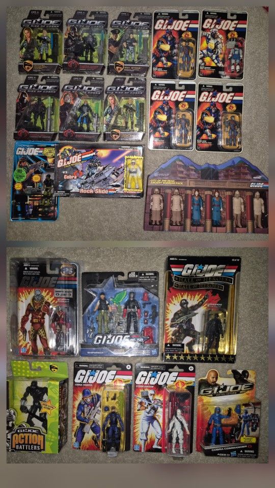 Gi Joe Figure Lot