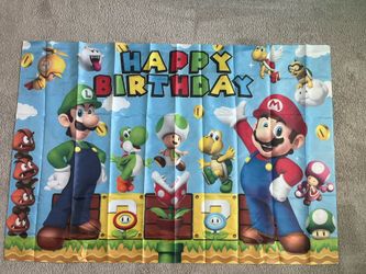Mario Backdrop
